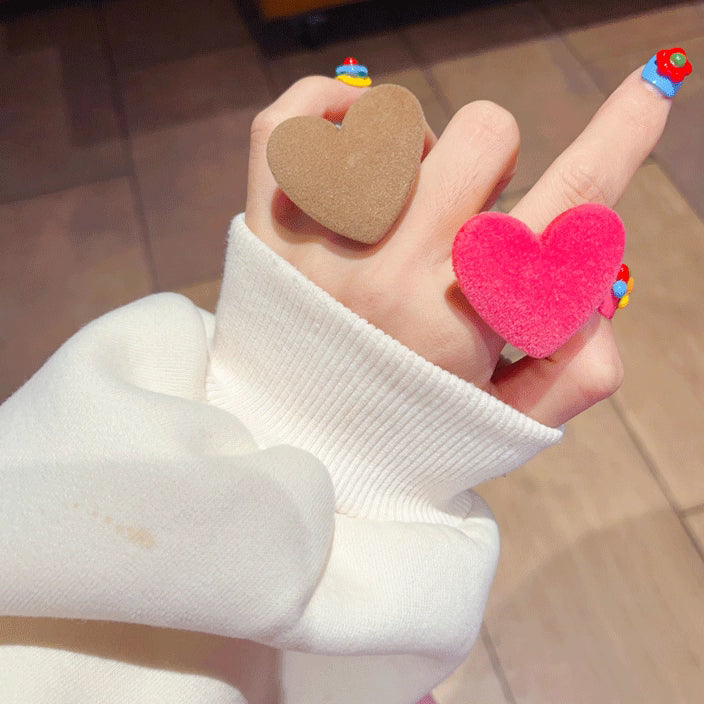 Exaggerated Heart Statement Ring - Modomu