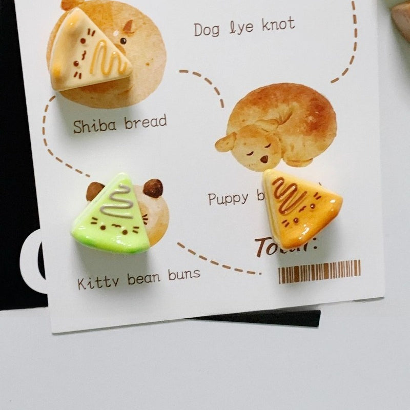 Mini Cat Cake Fridge Magnets