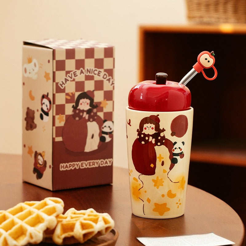 Vintage Apple Christmas Mug - Modomu