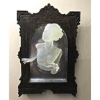 Ghost Through Mirror Plaque