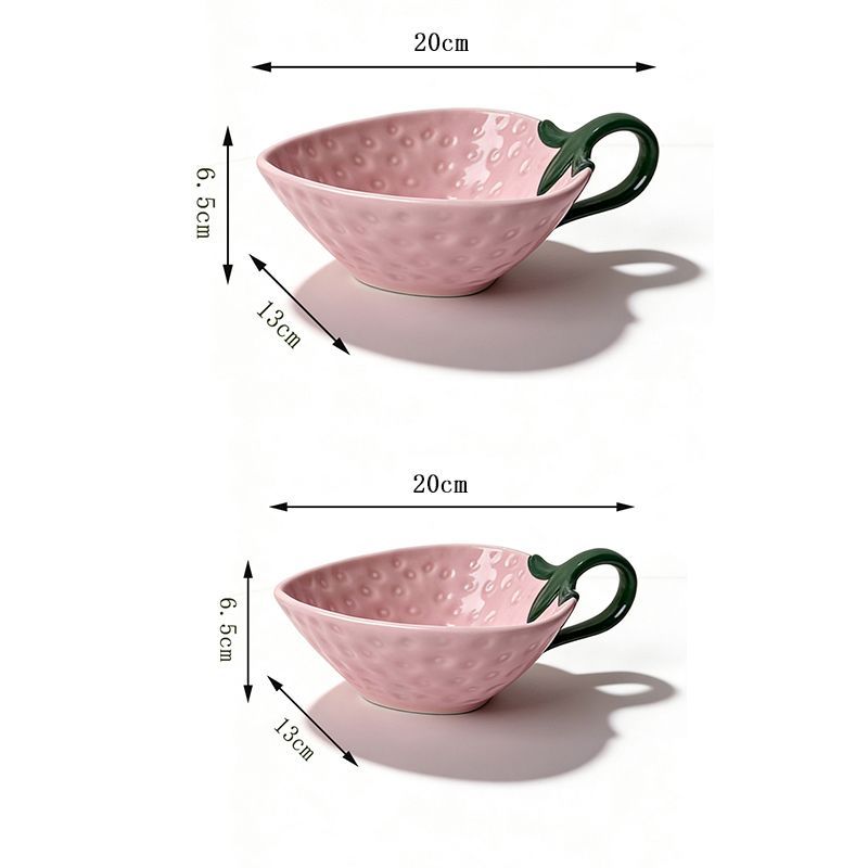 Strawberry Shaped Snack Bowl