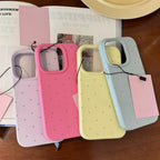 Sprinkled Hearts Pastel iPhone Case