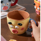 Ceramic Mug With Contrast Design