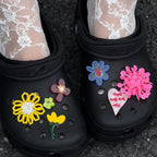 Beaded Bloom Cluster Charms