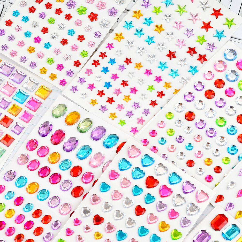 Crystal Gem Sticker Sheets