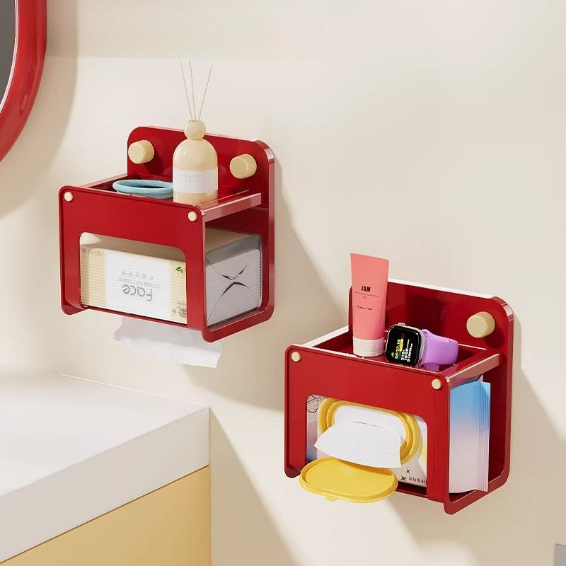 Wall Mounted Toilet Tissue Box