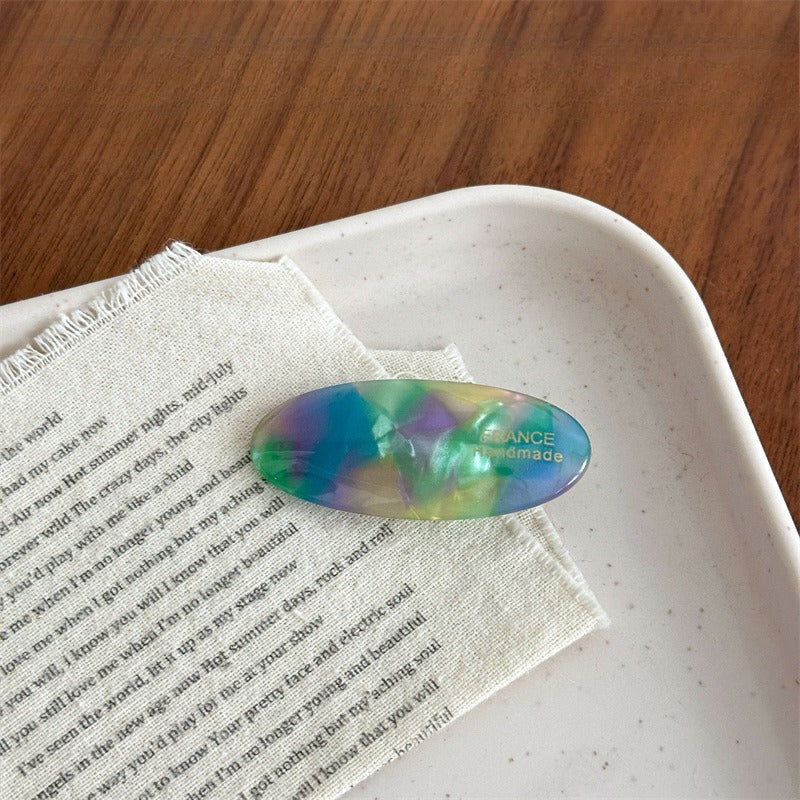 Marbled Oval Edge Clips