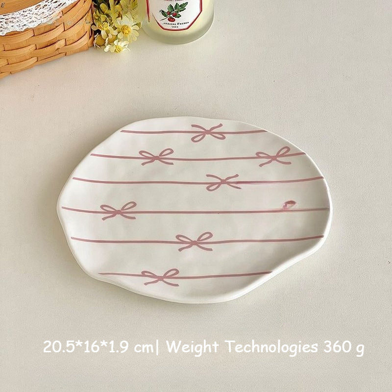 Heart Ceramic Dessert Plate - Modomu