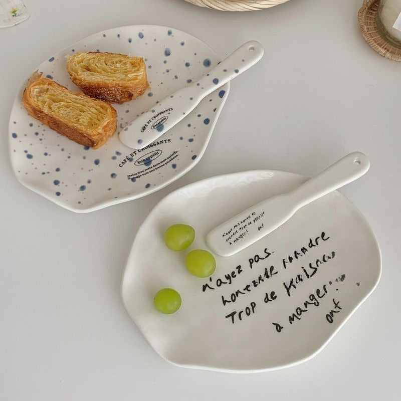 Irregular Ceramic Dessert Fruit Plate - Modomu