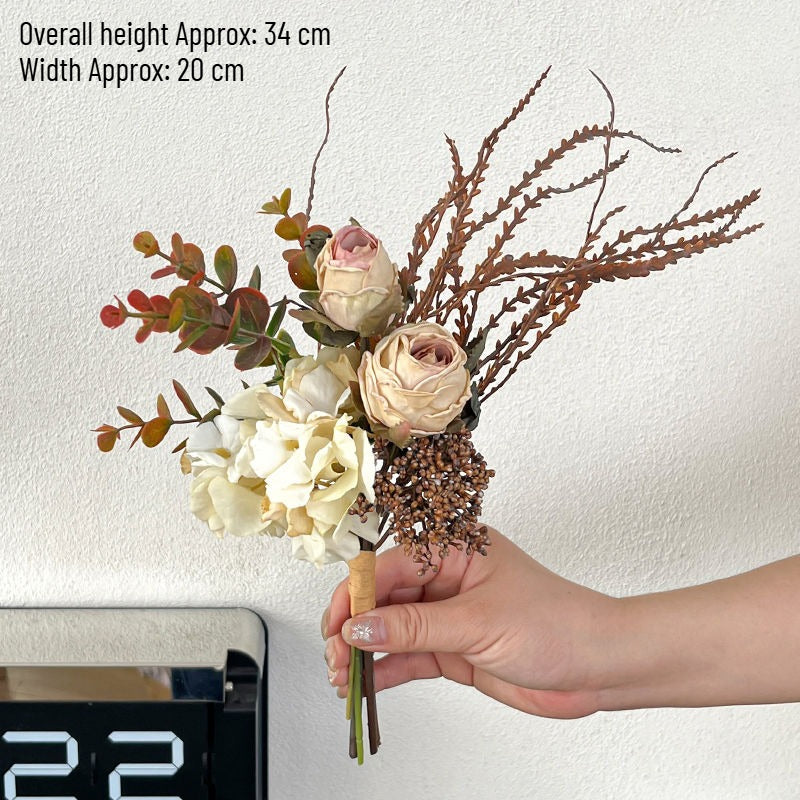 Artificial Flower Bouquet Decor