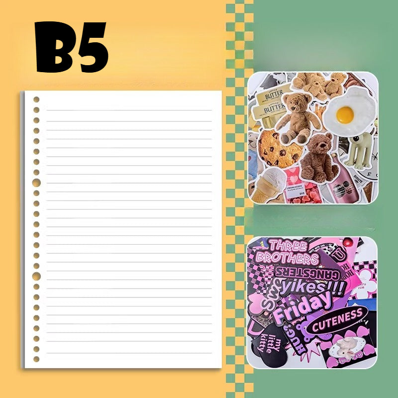 B5 Loose Leaf Study Notebook - Modomu
