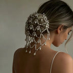 Faux Pearl Bun Cover