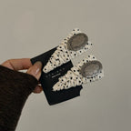 Polka Dot Triangle Hair Clip