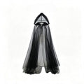 Sheer Hooded Ghost Cape