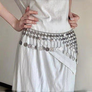 Y2K Tassel Wide Waist Chain