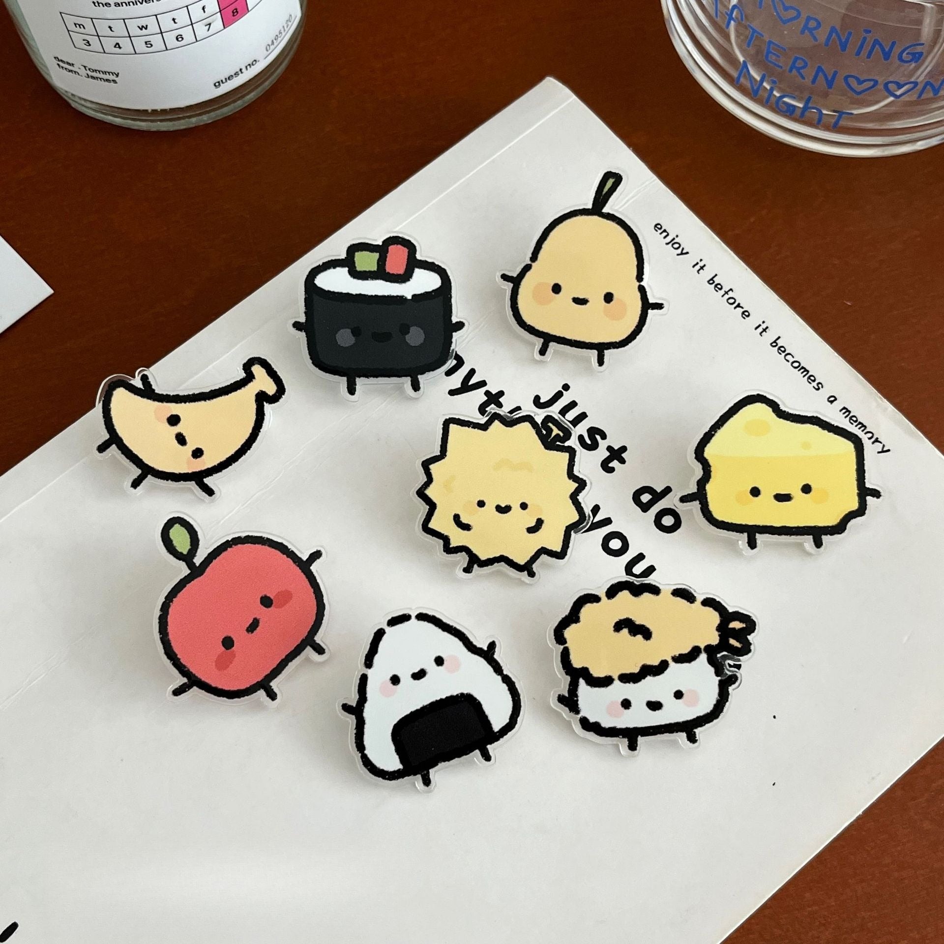 Cute Cartoon Fruit Brooch Pin - Modomu