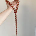 Striped Ring Tie Belt