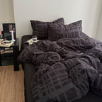 Waffle Crinkle Bedding Set