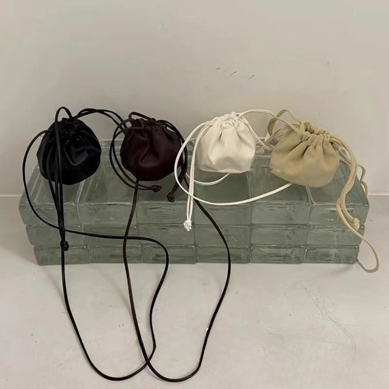 Drawstring Bucket Bag
