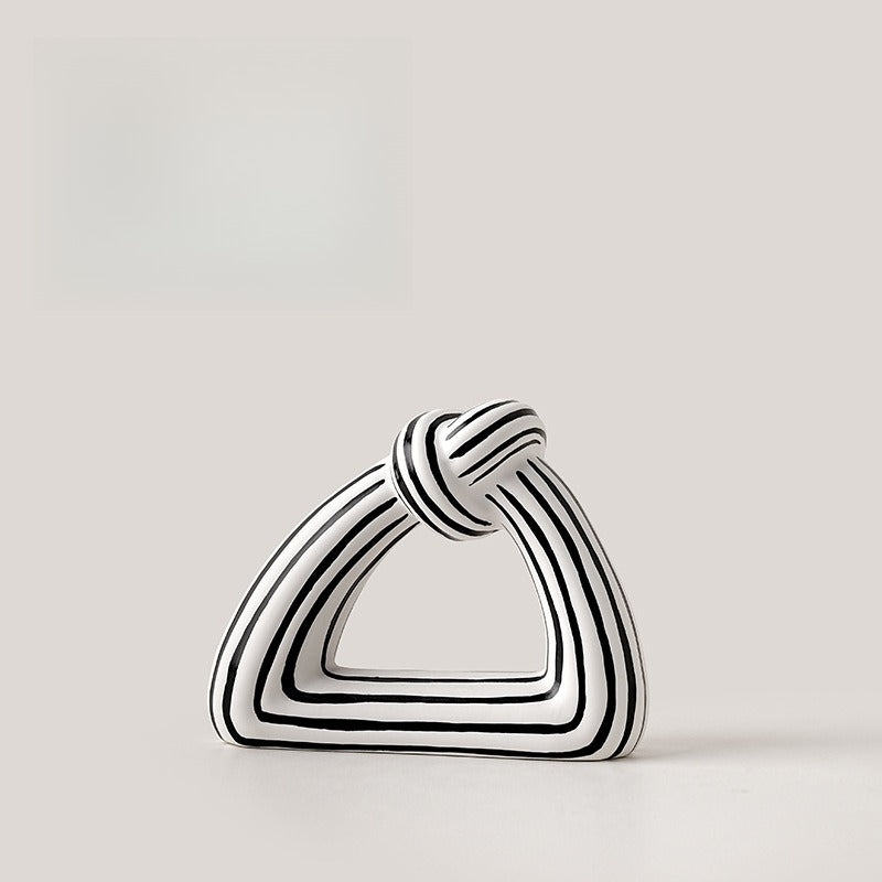 Modern Knot Stripe Art Vase - Modomu