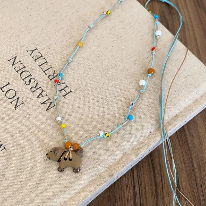 Cute Puppy Pendant Necklace - Modomu