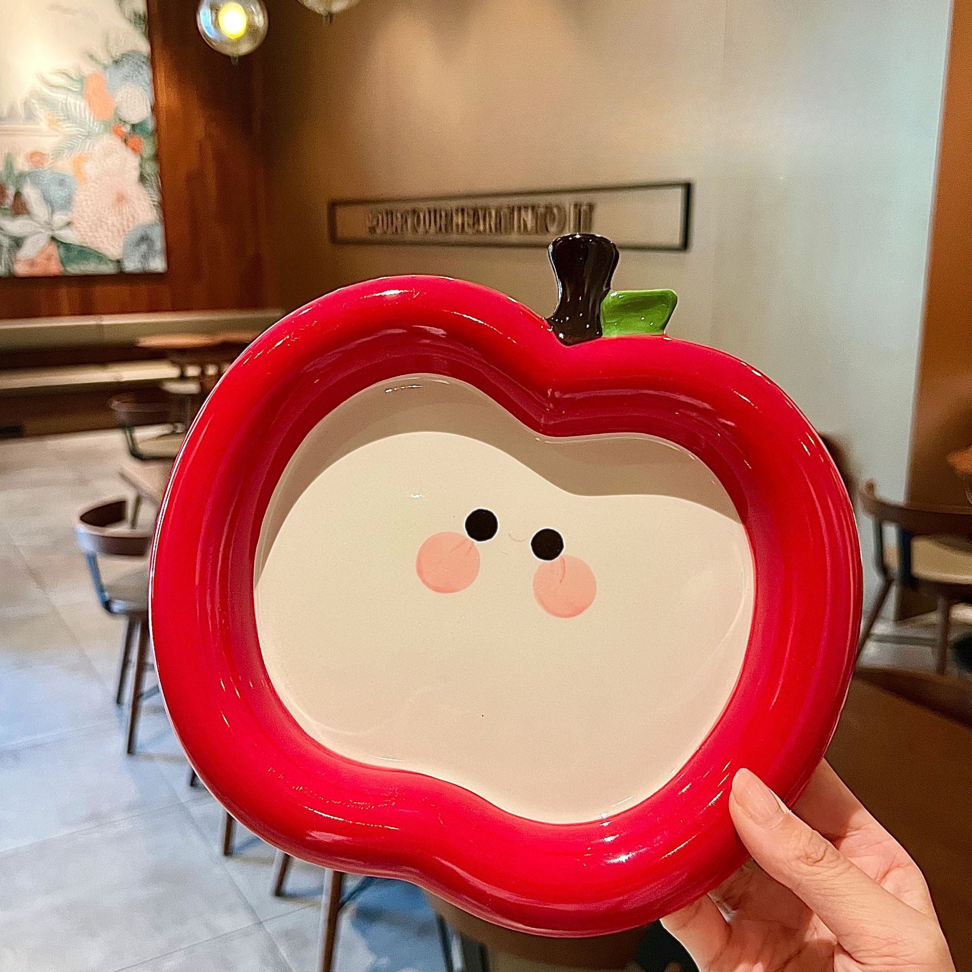 Apple Ceramic Plate