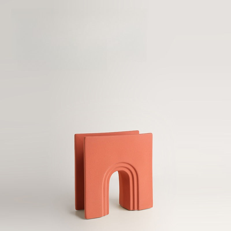Geometric Arch Ceramic Vase - Modomu