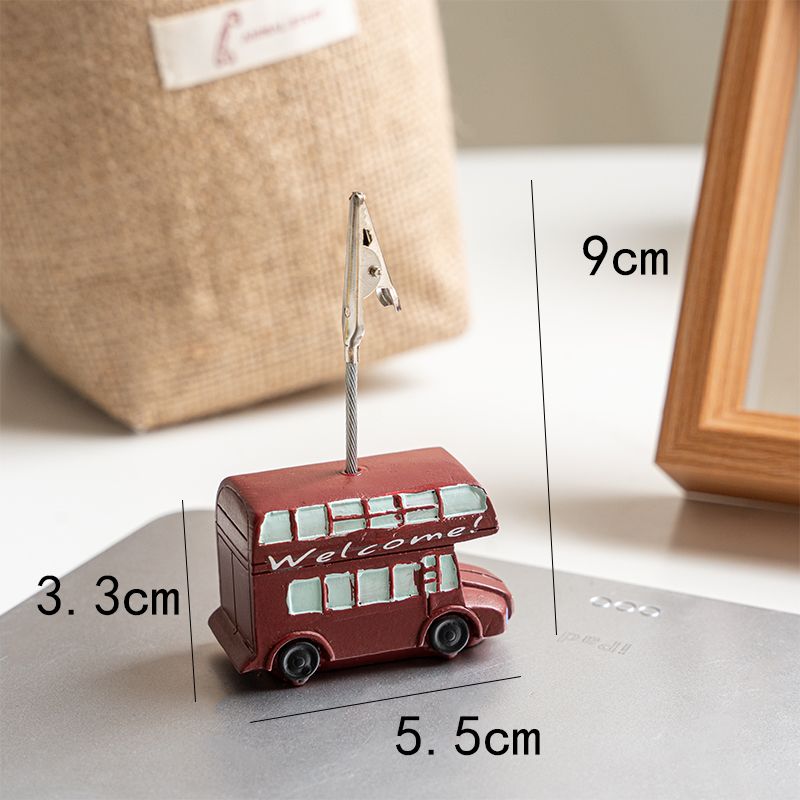 Cartoon Bus Photo Holder