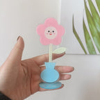 Hydrangea standing decor sculpture