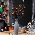 Haunted Pumpkin Stem Spray