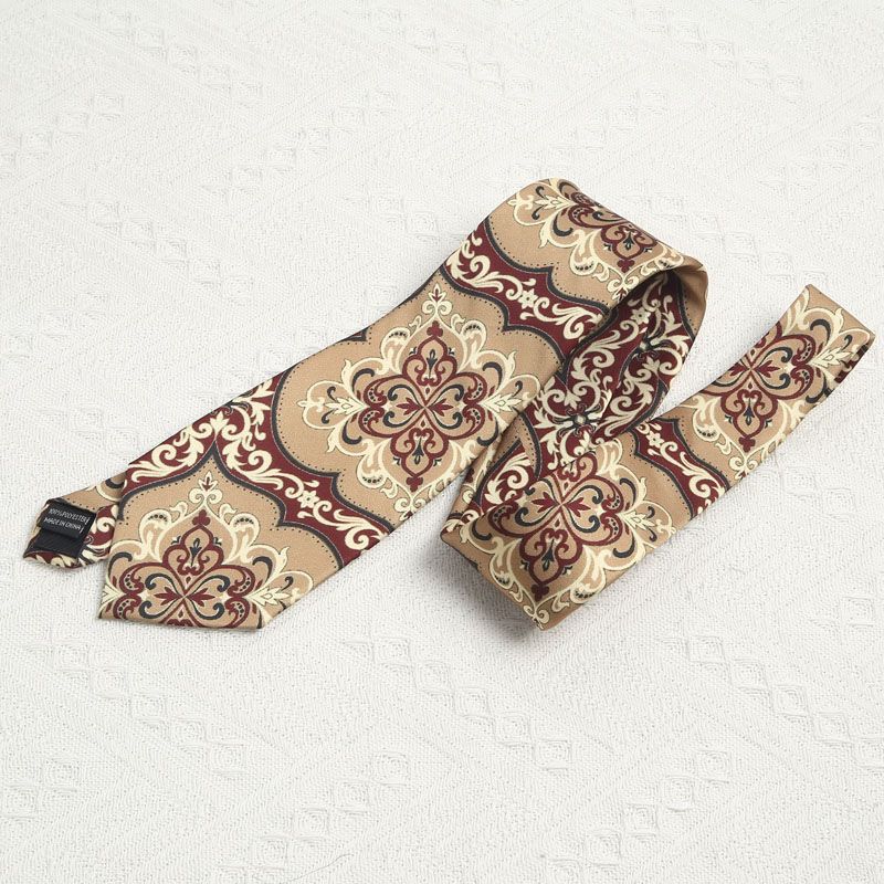 Retro Silk Look Mens Tie - Modomu
