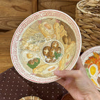 Hand-Painted Japanese Ramen Bowl