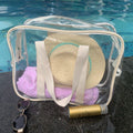 Clear Jelly Beach Tote