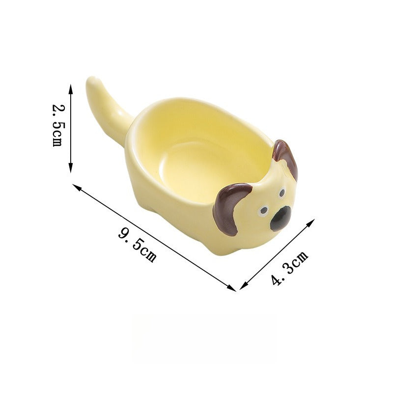 Cartoon Cat Ceramic Dipping Dish - Modomu