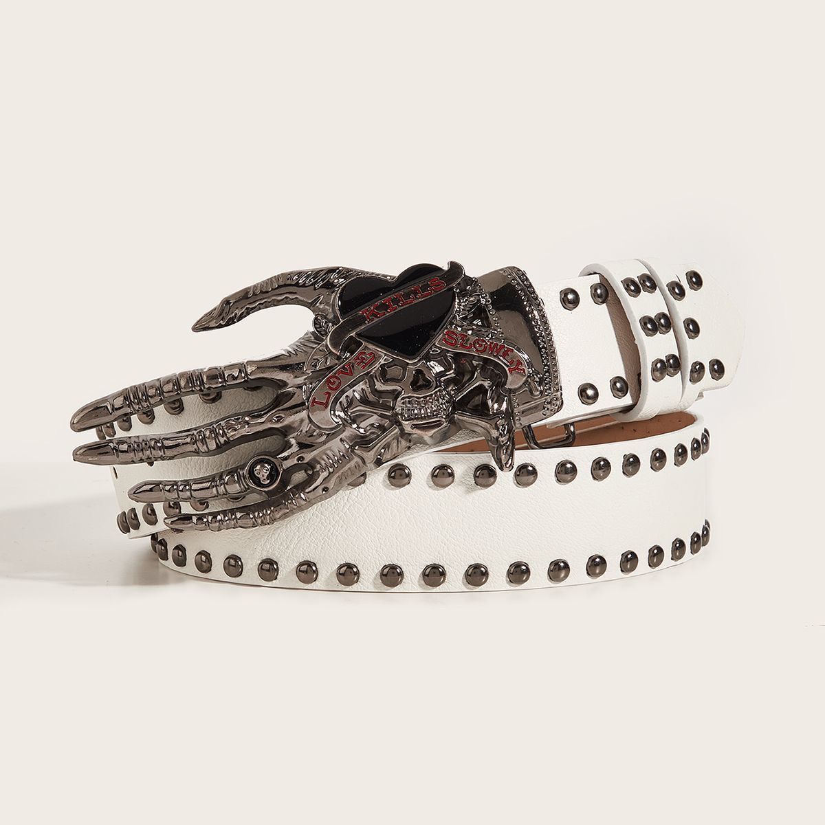 Skull Rivet Punk Belt - Modomu