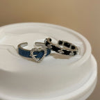 Zircon Statement Adjustable Ring