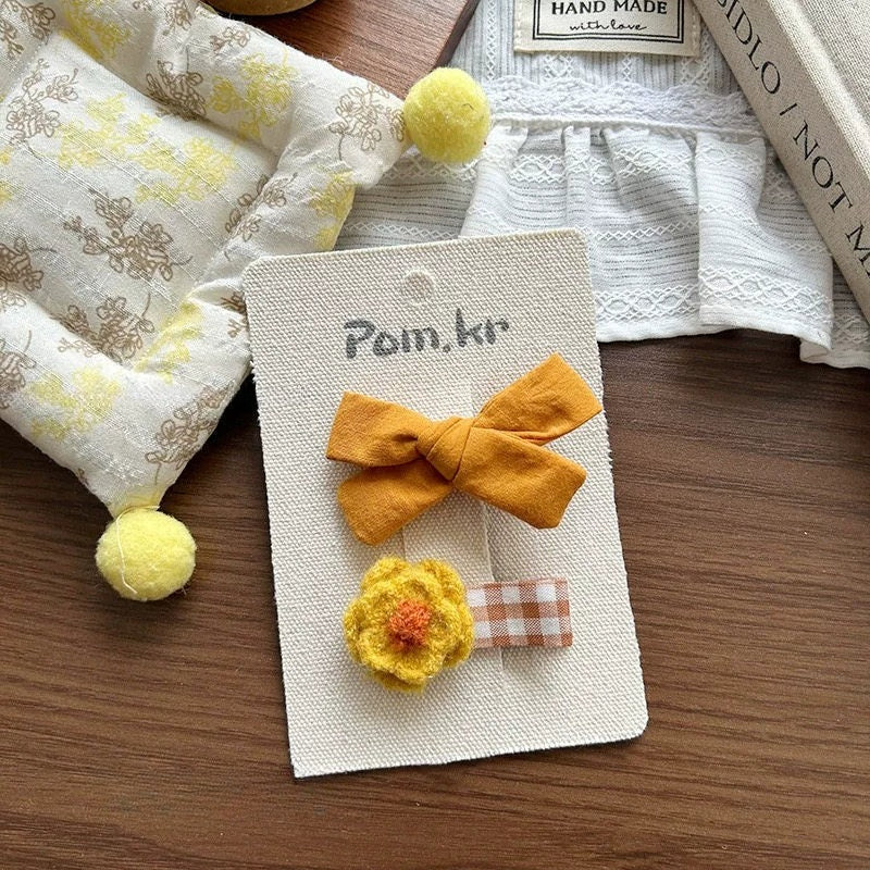 Flower Hair Clip With Soft Petals - Modomu