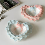 Heart Shaped Ceramic Dessert Plate - Modomu