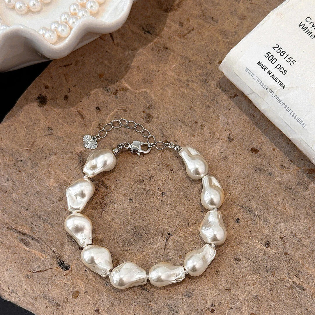 Irregular Baroque Pearl Bracelet - Modomu