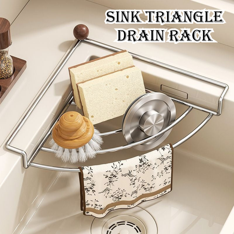Corner Sink Drain Rack