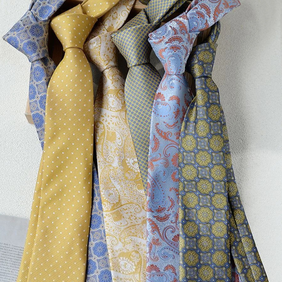 Retro Pattern Tie for Suits - Modomu