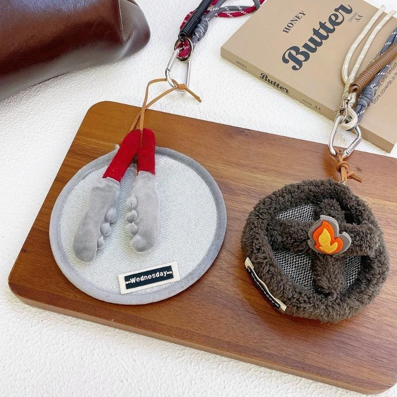 Cute Stove Tea Plush Keychain - Modomu