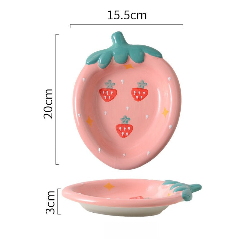 Ceramic Pumpkin Cartoon Dinner Plate - Modomu