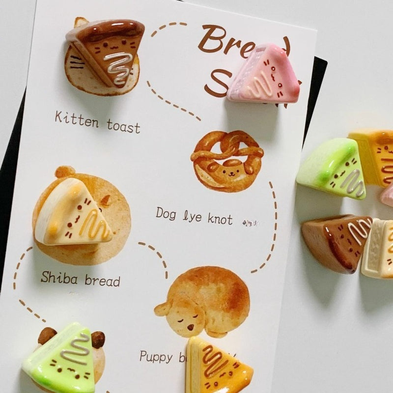 Mini Cat Cake Fridge Magnets