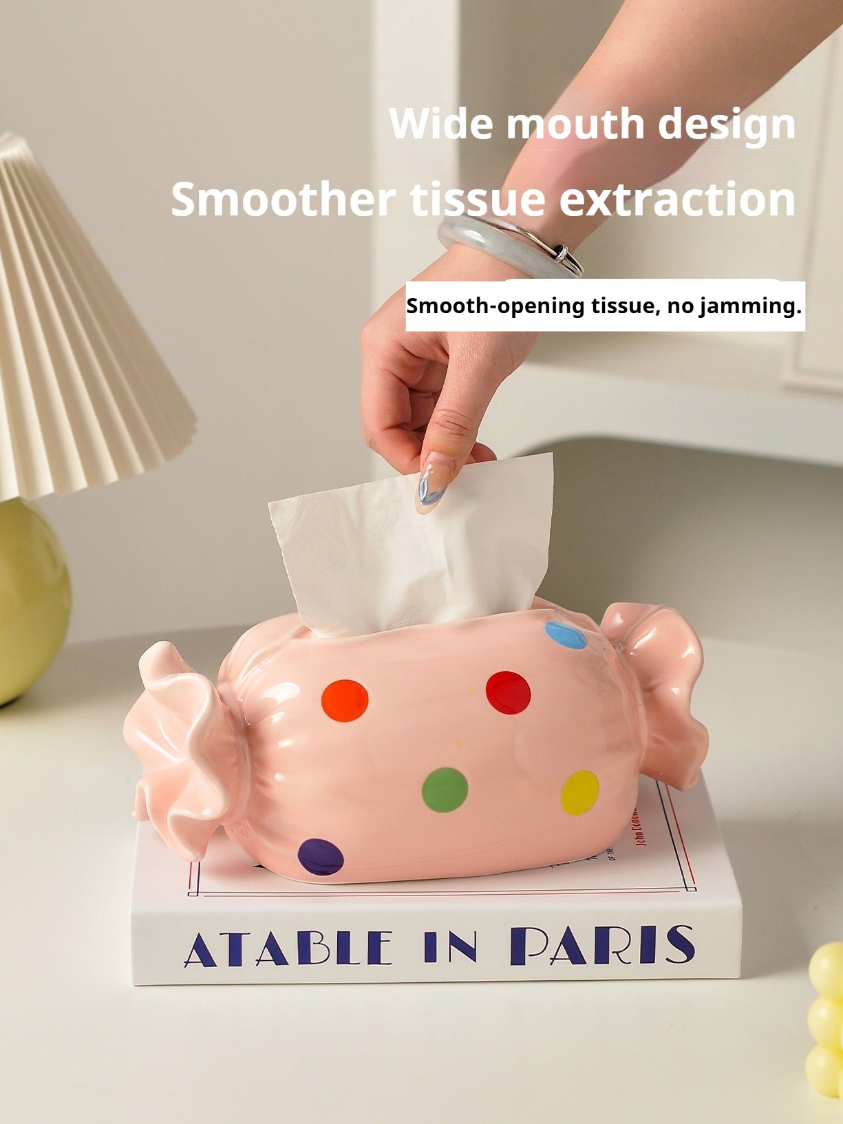 Ceramic Candy Tissue Box - Modomu