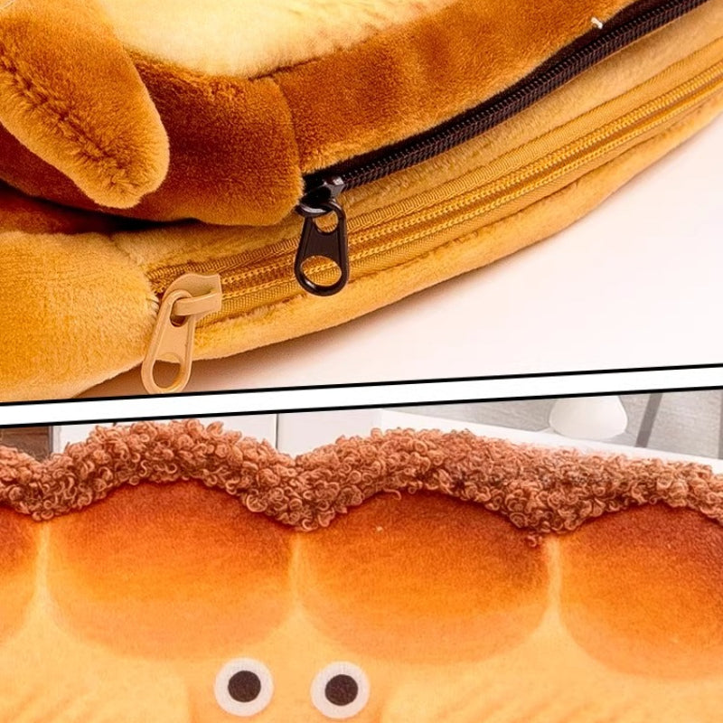 Toast Bread Plush Pencil Case - Modomu