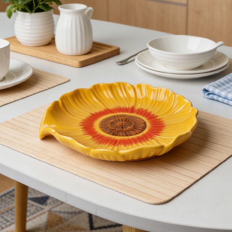 Sunflower Snack Plate