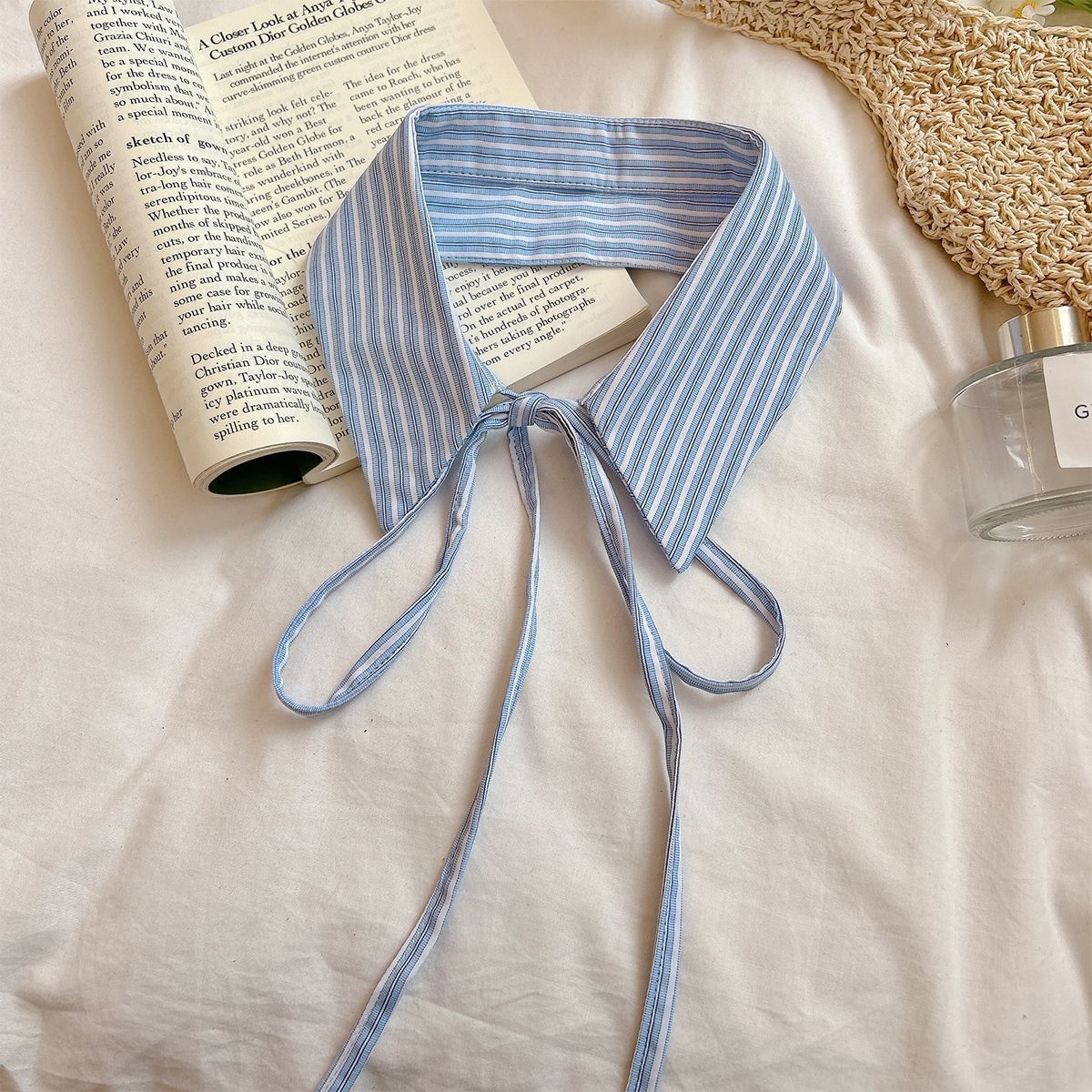 Detachable Plaid Shirt Collar - Modomu