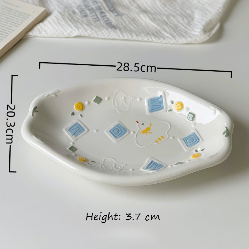 Creative Ceramic Kids Breakfast Bowl - Modomu