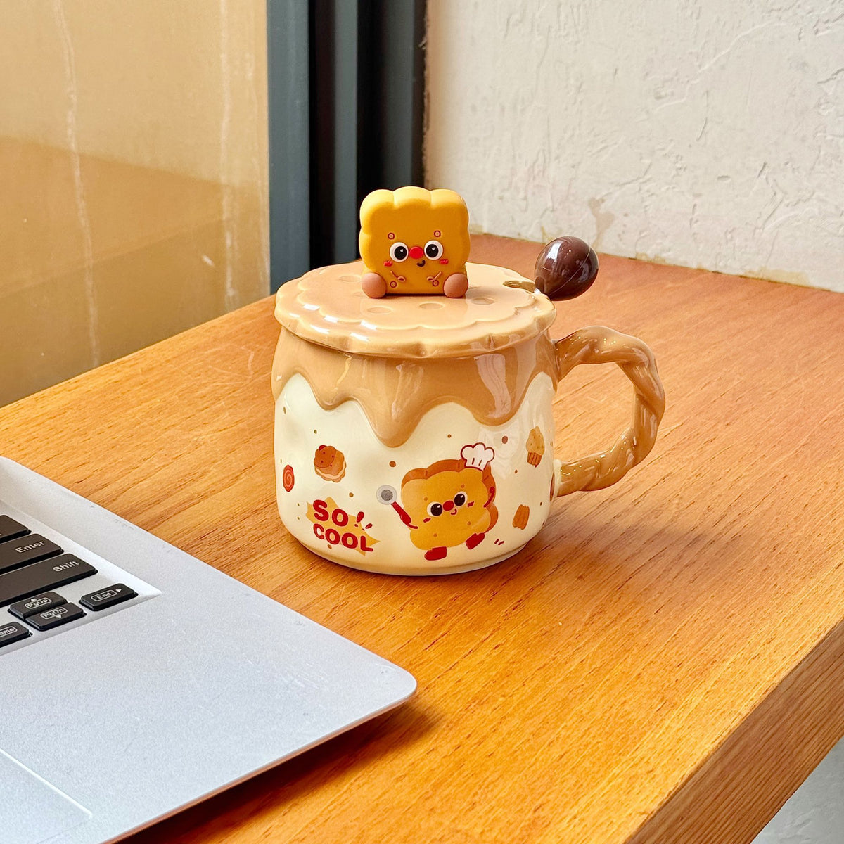 Honey Drip Biscuit Mug